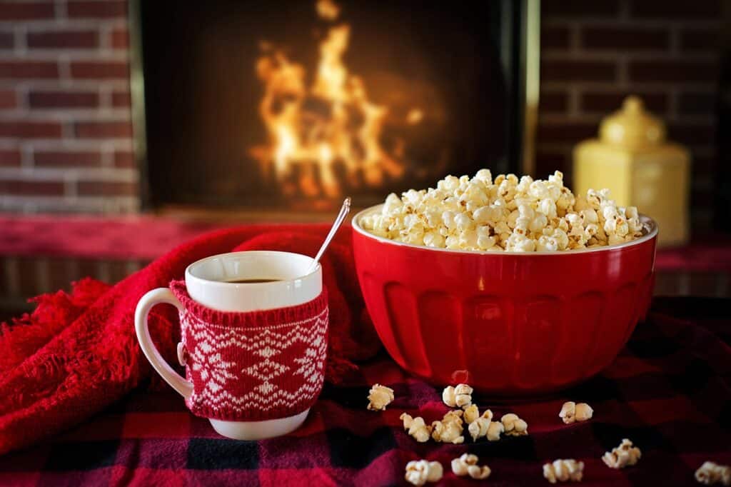 Popcorn und Darm